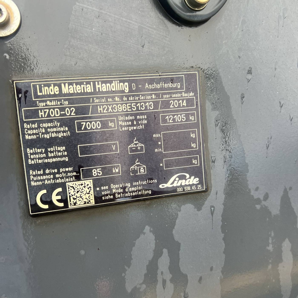 Linde H70D (396) - Diesel viličar: slika Linde H70D (396) - Diesel viličar Linde H70D (396) - Diesel viličar: slika Linde H70D (396) - Diesel viličar