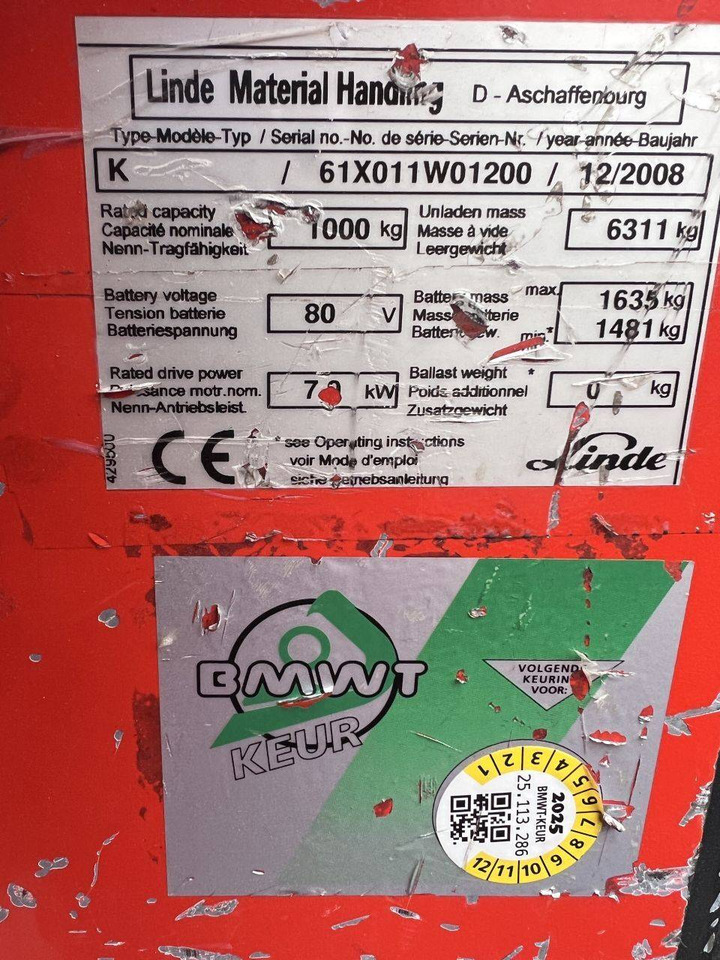 Skladišni regal Linde Kombi L-Head (011): slika Skladišni regal Linde Kombi L-Head (011)