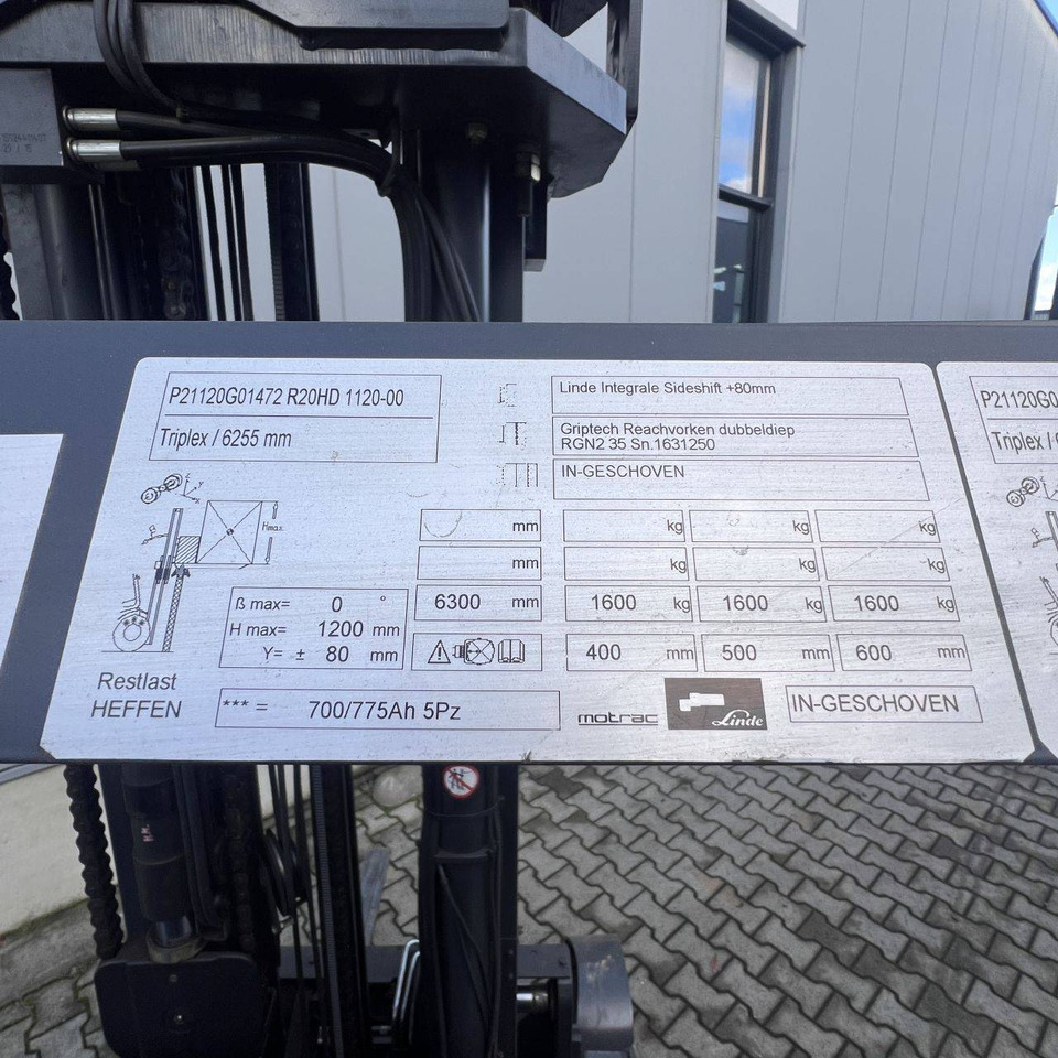 Regalni viličar Linde R20 HD (1120): slika Regalni viličar Linde R20 HD (1120)