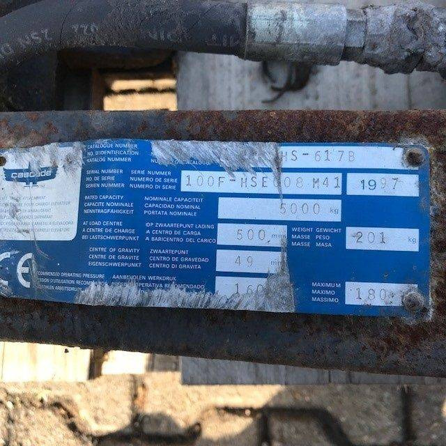 CASCADE FORKPOSITIONER WITH SEPARATE SIDE SHIFT - Priključak: slika CASCADE FORKPOSITIONER WITH SEPARATE SIDE SHIFT - Priključak CASCADE FORKPOSITIONER WITH SEPARATE SIDE SHIFT - Priključak: slika CASCADE FORKPOSITIONER WITH SEPARATE SIDE SHIFT - Priključak