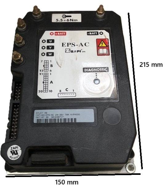 Steering controller for Atlet - Upravljačka jedinica (ECU) za Oprema za rukovanje materijalima: slika Steering controller for Atlet - Upravljačka jedinica (ECU) za Oprema za rukovanje materijalima Steering controller for Atlet - Upravljačka jedinica (ECU) za Oprema za rukovanje materijalima: slika Steering controller for Atlet - Upravljačka jedinica (ECU) za Oprema za rukovanje materijalima