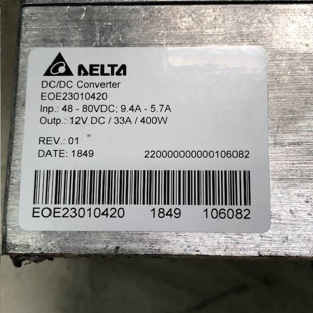 Voltage transformer 400W/48-80V-12V - Električni sustav za Oprema za rukovanje materijalima: slika Voltage transformer 400W/48-80V-12V - Električni sustav za Oprema za rukovanje materijalima Voltage transformer 400W/48-80V-12V - Električni sustav za Oprema za rukovanje materijalima: slika Voltage transformer 400W/48-80V-12V - Električni sustav za Oprema za rukovanje materijalima