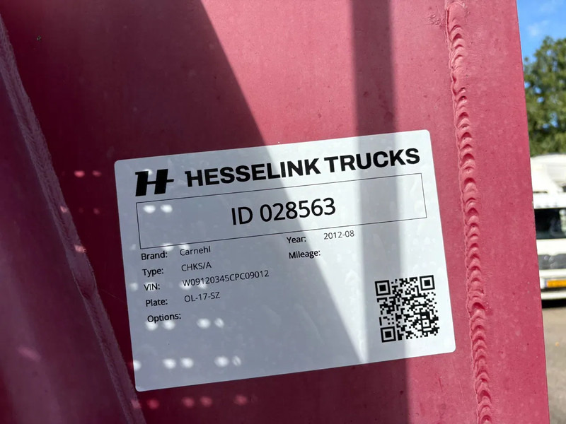 Kiper poluprikolica Carnehl 60m3 10 tons assen, Stuuras, Bietenrek, nieuwe APK!: slika Kiper poluprikolica Carnehl 60m3 10 tons assen, Stuuras, Bietenrek, nieuwe APK!