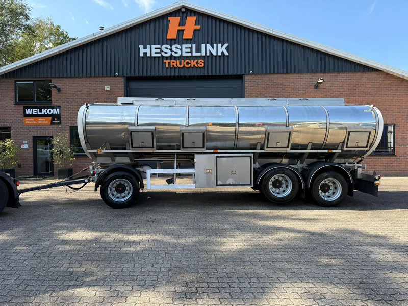 Poluprikolica cisterna Magyar VM Tarm 19.000L RVS/INOX Melk/Milk/Milch Food 3 Rooms Liftas: slika Poluprikolica cisterna Magyar VM Tarm 19.000L RVS/INOX Melk/Milk/Milch Food 3 Rooms Liftas