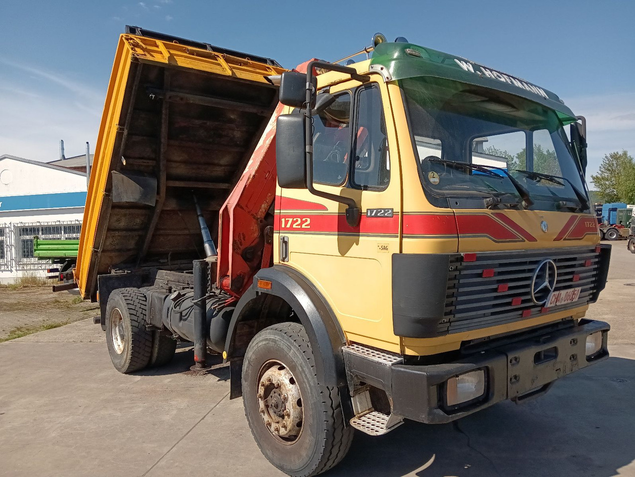 Mercedes-Benz SK 1722 AK 4x4 Blatt Schalter PalfingerPK10500A4 - Kiper, Kamion s kranom: slika Mercedes-Benz SK 1722 AK 4x4 Blatt Schalter PalfingerPK10500A4 - Kiper, Kamion s kranom Mercedes-Benz SK 1722 AK 4x4 Blatt Schalter PalfingerPK10500A4 - Kiper, Kamion s kranom: slika Mercedes-Benz SK 1722 AK 4x4 Blatt Schalter PalfingerPK10500A4 - Kiper, Kamion s kranom