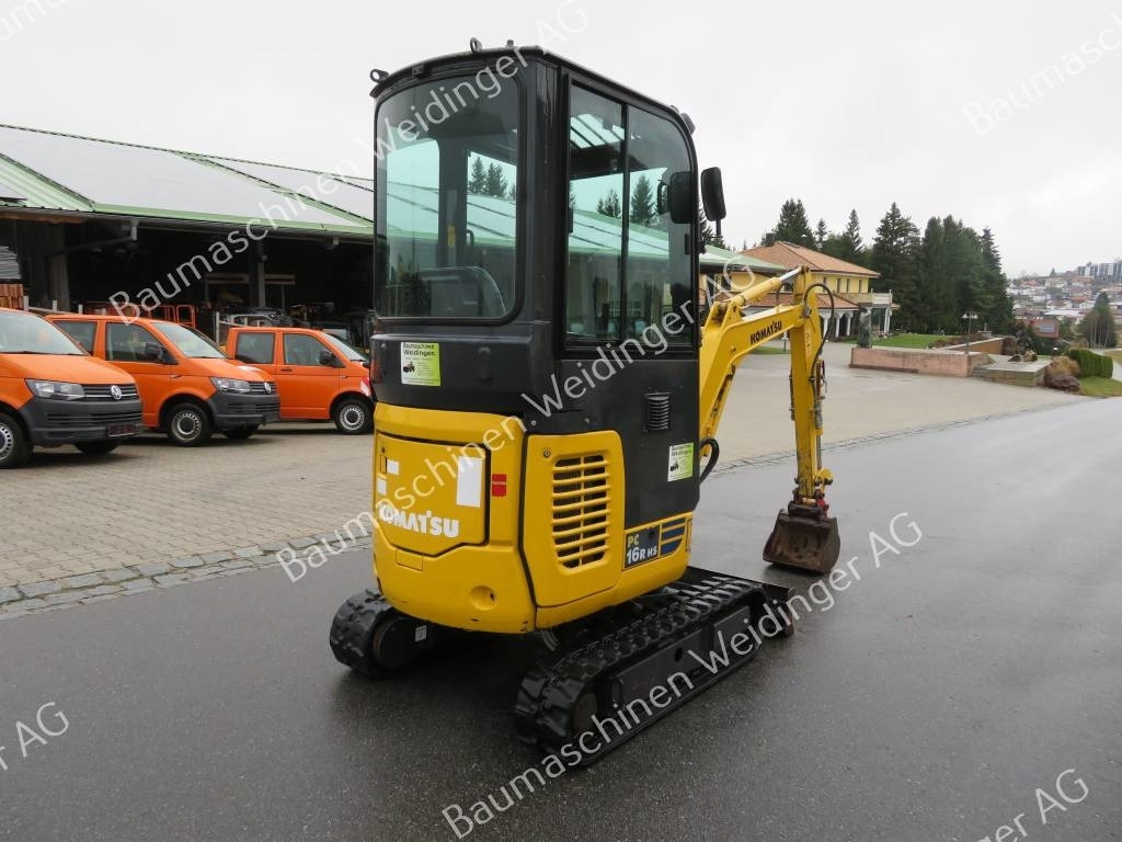 Komatsu PC 16 - Mini bager: slika Komatsu PC 16 - Mini bager Komatsu PC 16 - Mini bager: slika Komatsu PC 16 - Mini bager