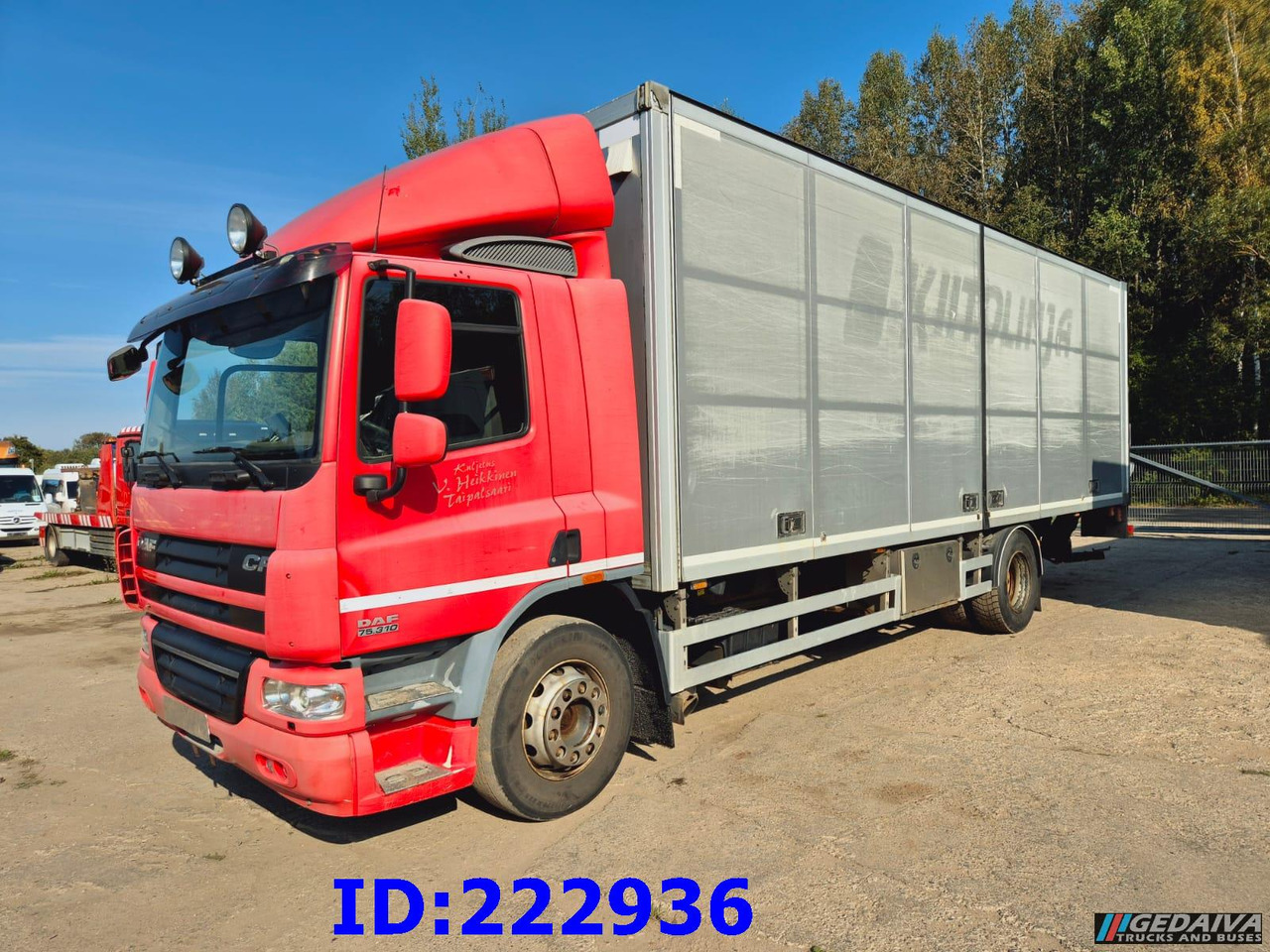 DAF CF 75.310 - Euro5 - Kamion sandučar: slika DAF CF 75.310 - Euro5 - Kamion sandučar DAF CF 75.310 - Euro5 - Kamion sandučar: slika DAF CF 75.310 - Euro5 - Kamion sandučar