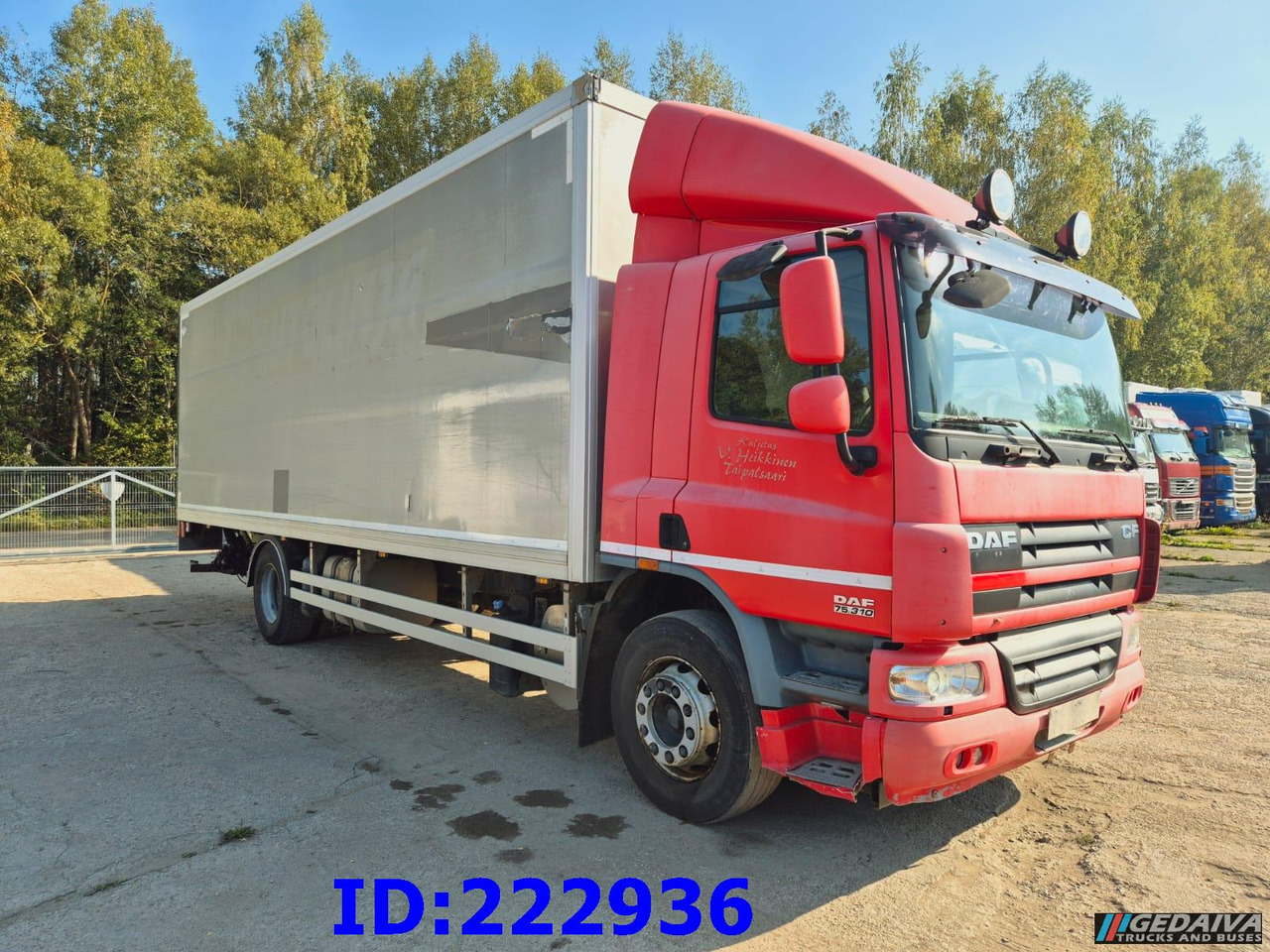 DAF CF 75.310 - Euro5 - Kamion sandučar: slika DAF CF 75.310 - Euro5 - Kamion sandučar DAF CF 75.310 - Euro5 - Kamion sandučar: slika DAF CF 75.310 - Euro5 - Kamion sandučar