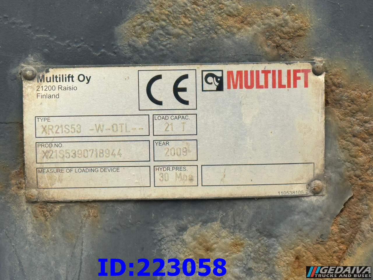 HIAB Multilift XR21S53 - Kukasta dizalica/ Sustav s proklizavajućim upravljanjem: slika HIAB Multilift XR21S53 - Kukasta dizalica/ Sustav s proklizavajućim upravljanjem HIAB Multilift XR21S53 - Kukasta dizalica/ Sustav s proklizavajućim upravljanjem: slika HIAB Multilift XR21S53 - Kukasta dizalica/ Sustav s proklizavajućim upravljanjem