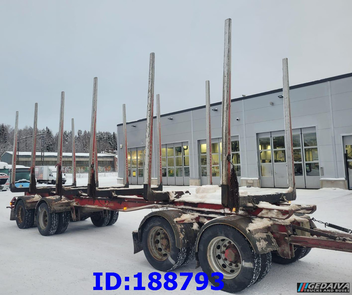 MALKKI RJ4-10200 - 4 Axles - Šumarska prikolica: slika MALKKI RJ4-10200 - 4 Axles - Šumarska prikolica MALKKI RJ4-10200 - 4 Axles - Šumarska prikolica: slika MALKKI RJ4-10200 - 4 Axles - Šumarska prikolica