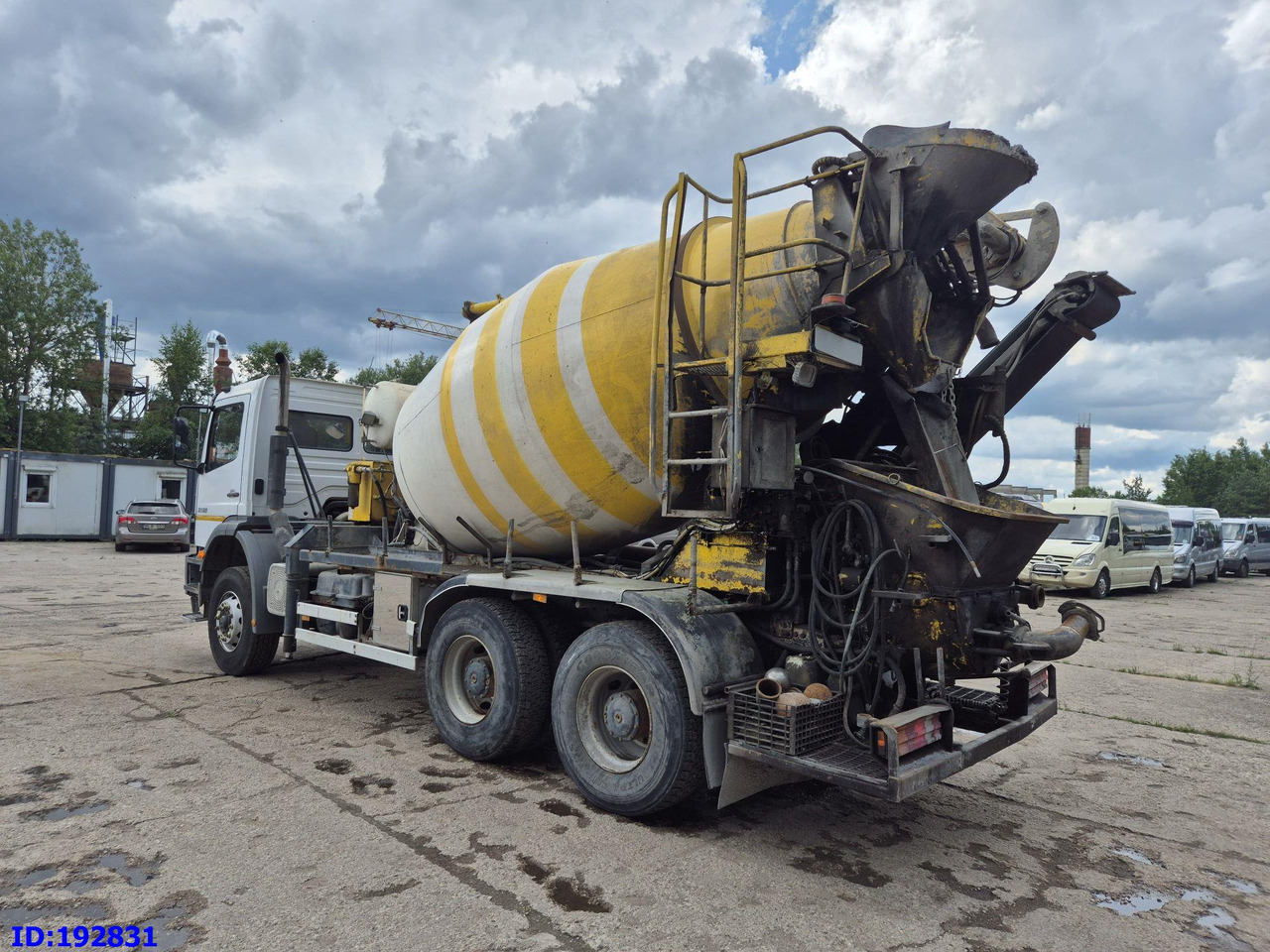 Beton pumpa MERCEDES-BENZ Atego 2628 6x4 Schwing 17m 9m3: slika Beton pumpa MERCEDES-BENZ Atego 2628 6x4 Schwing 17m 9m3