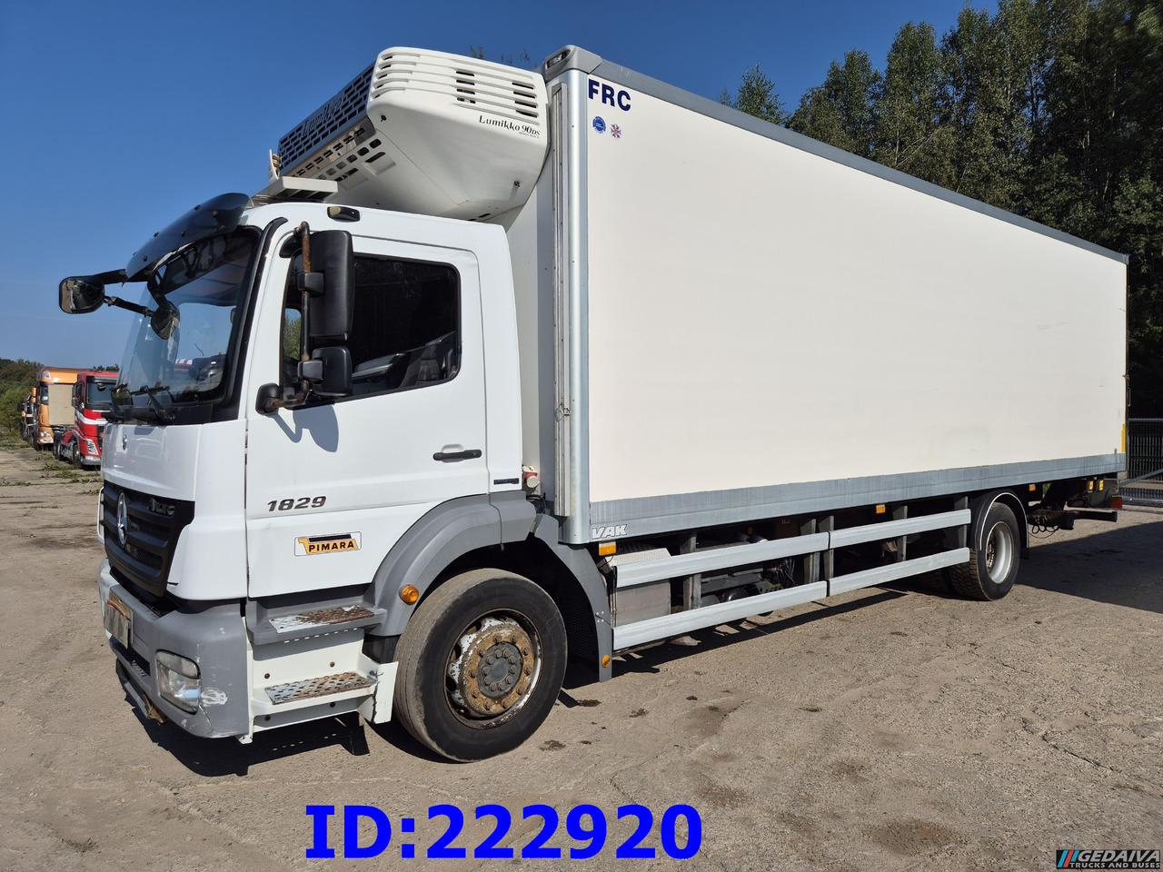 MERCEDES-BENZ Axor 1829 Manual + Tail lift - Kamion hladnjača: slika MERCEDES-BENZ Axor 1829 Manual + Tail lift - Kamion hladnjača MERCEDES-BENZ Axor 1829 Manual + Tail lift - Kamion hladnjača: slika MERCEDES-BENZ Axor 1829 Manual + Tail lift - Kamion hladnjača