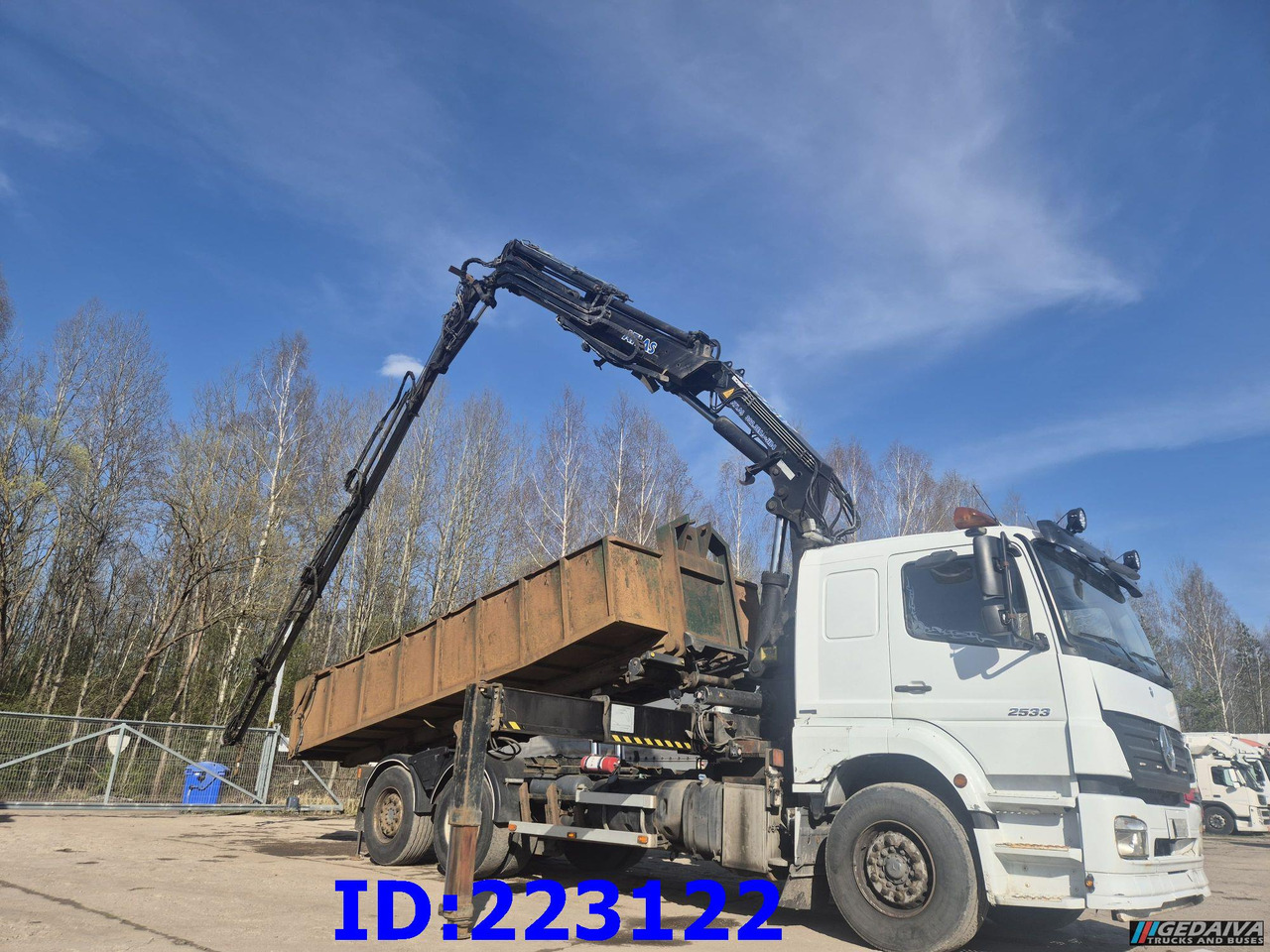 MERCEDES-BENZ Axor 2533 6x2 + Atlas 332.3E Crane - Kiper: slika MERCEDES-BENZ Axor 2533 6x2 + Atlas 332.3E Crane - Kiper MERCEDES-BENZ Axor 2533 6x2 + Atlas 332.3E Crane - Kiper: slika MERCEDES-BENZ Axor 2533 6x2 + Atlas 332.3E Crane - Kiper