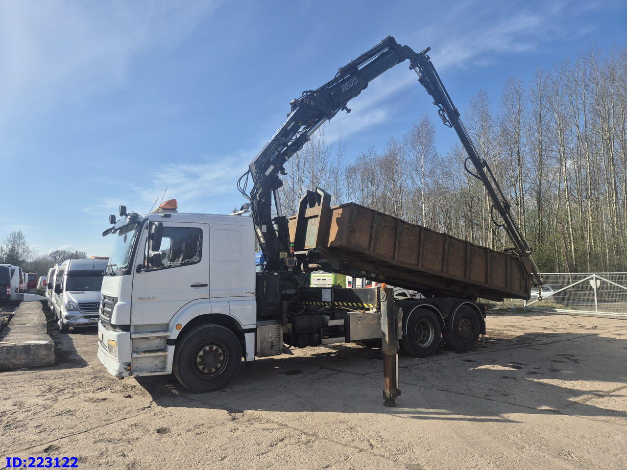 MERCEDES-BENZ Axor 2533 6x2 + Atlas 332.3E Crane - Kiper: slika MERCEDES-BENZ Axor 2533 6x2 + Atlas 332.3E Crane - Kiper MERCEDES-BENZ Axor 2533 6x2 + Atlas 332.3E Crane - Kiper: slika MERCEDES-BENZ Axor 2533 6x2 + Atlas 332.3E Crane - Kiper