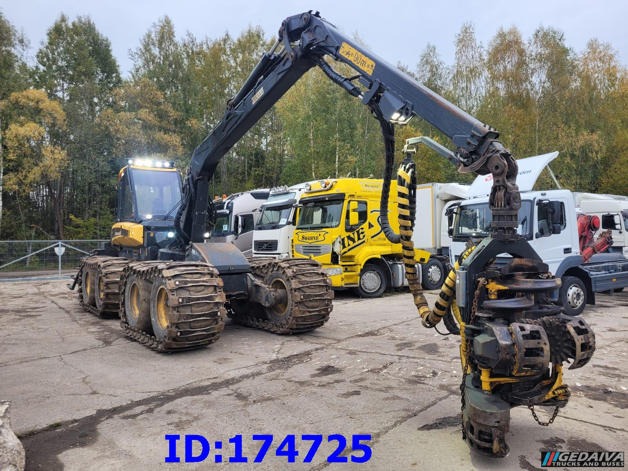 PONSSE FOX 8W - Kombajn za šumarstvo: slika PONSSE FOX 8W - Kombajn za šumarstvo PONSSE FOX 8W - Kombajn za šumarstvo: slika PONSSE FOX 8W - Kombajn za šumarstvo