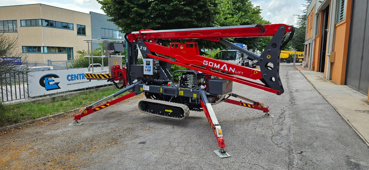 GOMAN LIFT X18 Trienergy - Pauk podizna platforma: slika GOMAN LIFT X18 Trienergy - Pauk podizna platforma GOMAN LIFT X18 Trienergy - Pauk podizna platforma: slika GOMAN LIFT X18 Trienergy - Pauk podizna platforma