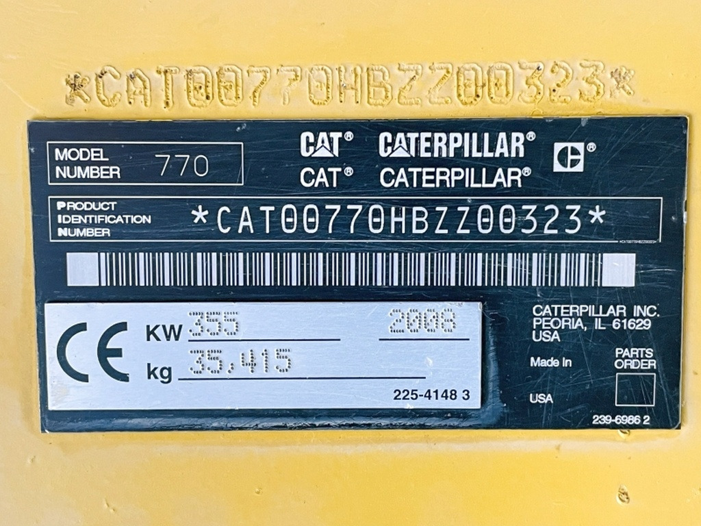 Caterpillar 770 (4038) - Kruti istovarivač/ Kamion za prijevoz kamenja: slika Caterpillar 770 (4038) - Kruti istovarivač/ Kamion za prijevoz kamenja Caterpillar 770 (4038) - Kruti istovarivač/ Kamion za prijevoz kamenja: slika Caterpillar 770 (4038) - Kruti istovarivač/ Kamion za prijevoz kamenja