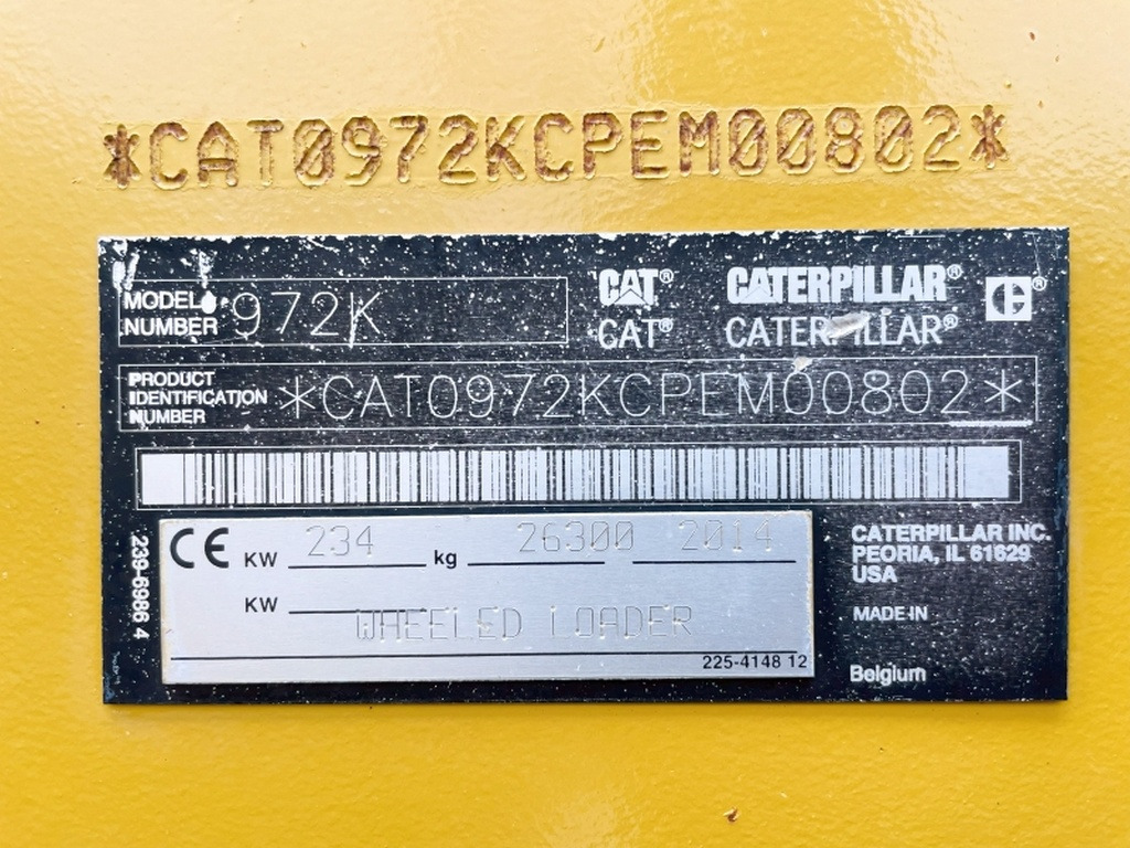 Caterpillar 972 K (3970) - Utovarivač na kotačima: slika Caterpillar 972 K (3970) - Utovarivač na kotačima Caterpillar 972 K (3970) - Utovarivač na kotačima: slika Caterpillar 972 K (3970) - Utovarivač na kotačima