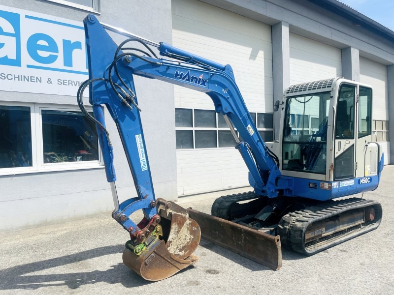 Hanix H50C (3779) - Mini bager: slika Hanix H50C (3779) - Mini bager Hanix H50C (3779) - Mini bager: slika Hanix H50C (3779) - Mini bager