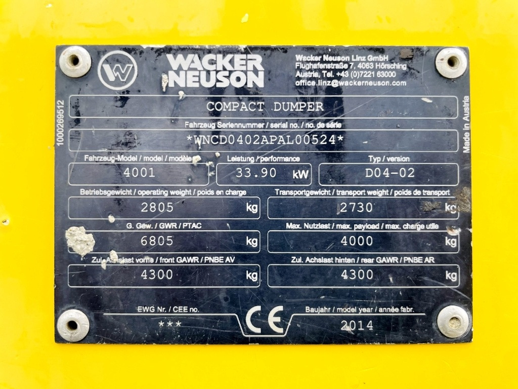 Neuson 4001 (4030) - Mini istovarivač: slika Neuson 4001 (4030) - Mini istovarivač Neuson 4001 (4030) - Mini istovarivač: slika Neuson 4001 (4030) - Mini istovarivač