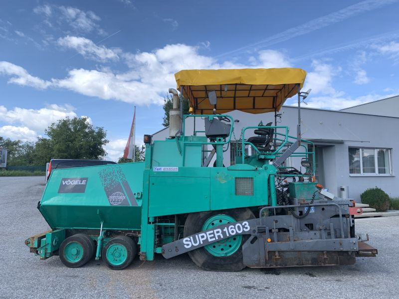 Vögele Super 1603, Typ 6-83 (109854) - Finišer za asfalt: slika Vögele Super 1603, Typ 6-83 (109854) - Finišer za asfalt Vögele Super 1603, Typ 6-83 (109854) - Finišer za asfalt: slika Vögele Super 1603, Typ 6-83 (109854) - Finišer za asfalt