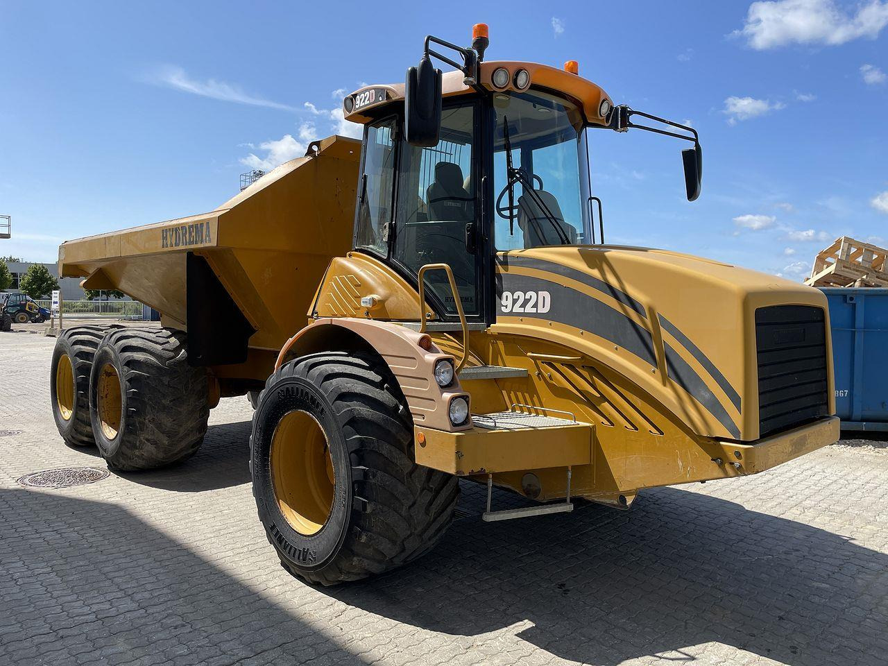 Hydrema 922D - Zglobni istovarivač: slika  Hydrema 922D - Zglobni istovarivač Hydrema 922D - Zglobni istovarivač: slika  Hydrema 922D - Zglobni istovarivač