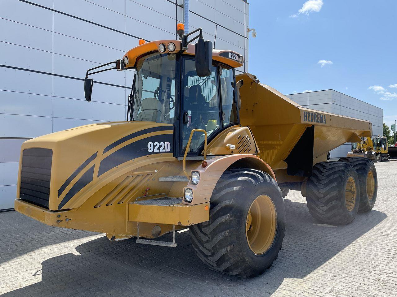 Hydrema 922D - Zglobni istovarivač: slika  Hydrema 922D - Zglobni istovarivač Hydrema 922D - Zglobni istovarivač: slika  Hydrema 922D - Zglobni istovarivač