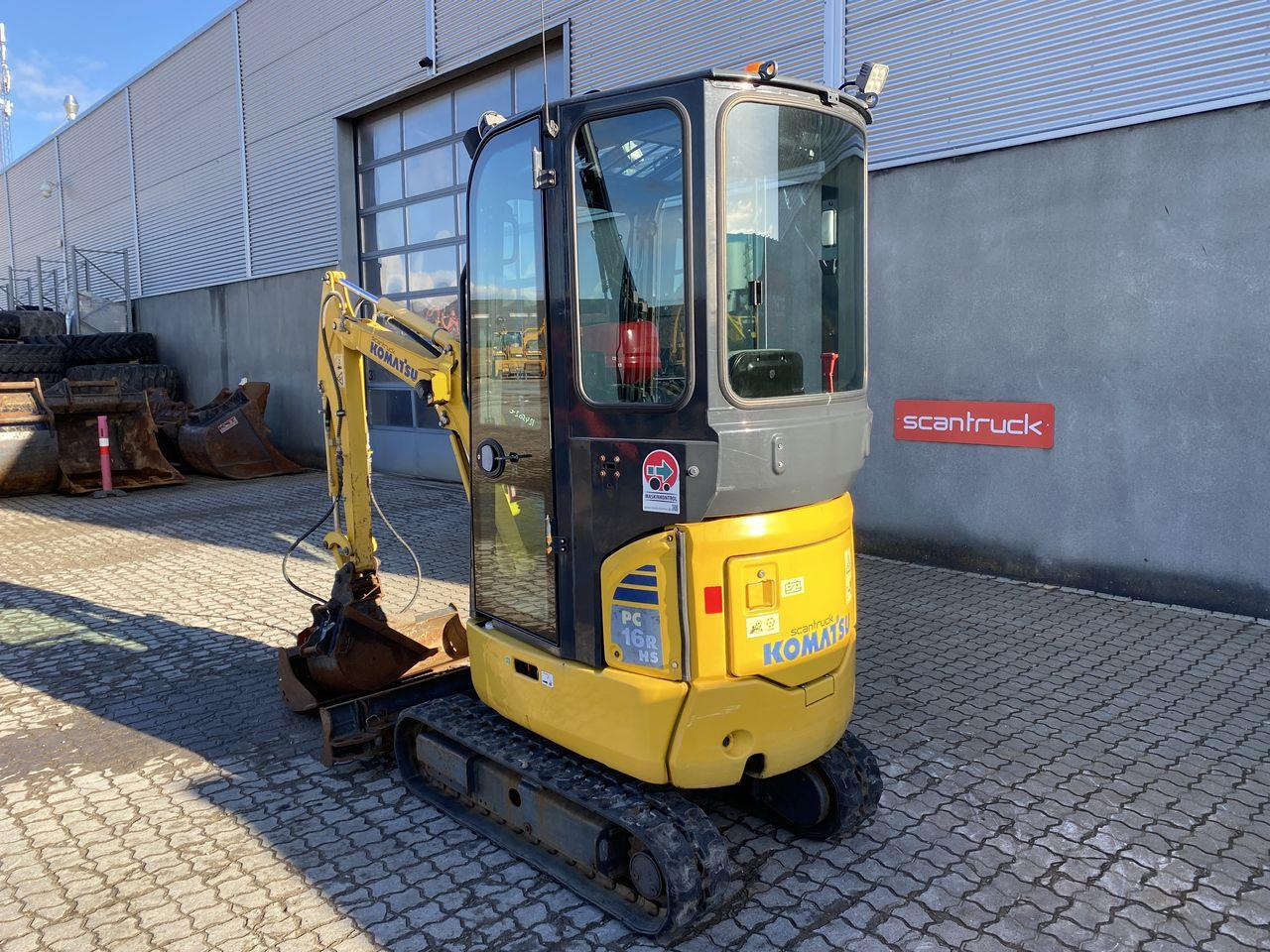 Komatsu PC16R-3HS - Mini bager: slika Komatsu PC16R-3HS - Mini bager Komatsu PC16R-3HS - Mini bager: slika Komatsu PC16R-3HS - Mini bager