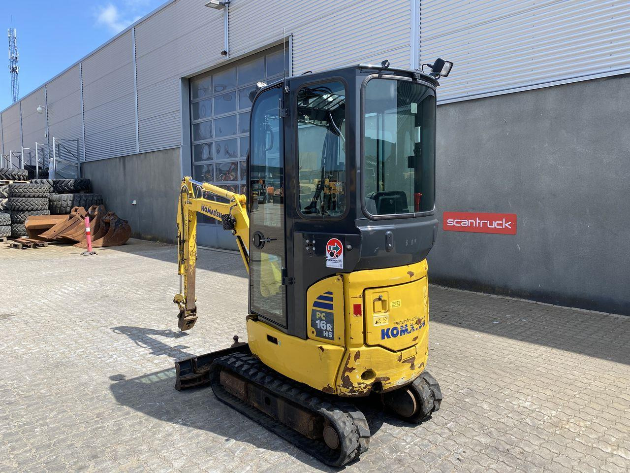 Komatsu PC16R-3HS - Mini bager: slika Komatsu PC16R-3HS - Mini bager Komatsu PC16R-3HS - Mini bager: slika Komatsu PC16R-3HS - Mini bager