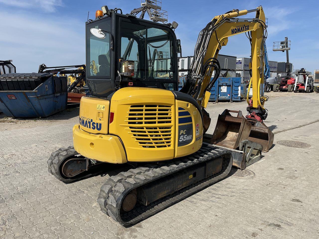 Komatsu PC55MR-5 - Mini bager: slika Komatsu PC55MR-5 - Mini bager Komatsu PC55MR-5 - Mini bager: slika Komatsu PC55MR-5 - Mini bager