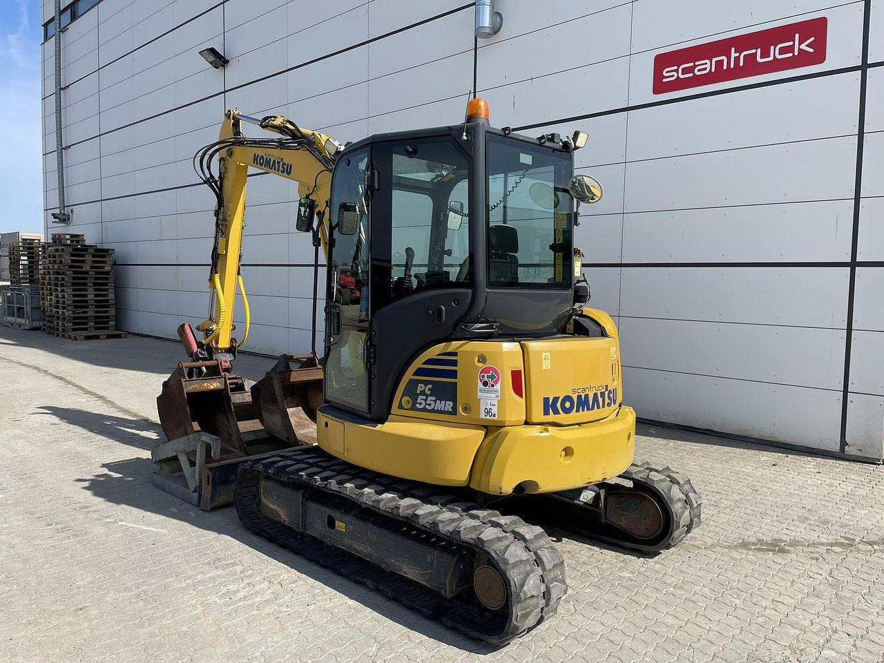 Komatsu PC55MR-5 - Mini bager: slika Komatsu PC55MR-5 - Mini bager Komatsu PC55MR-5 - Mini bager: slika Komatsu PC55MR-5 - Mini bager