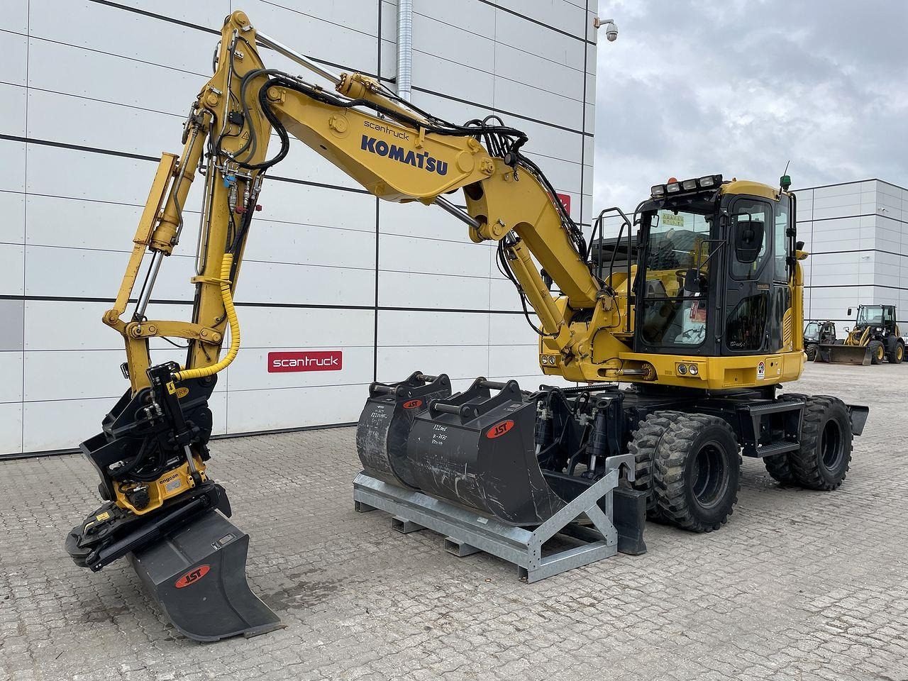Komatsu PW118MR-11 - Mini bager: slika Komatsu PW118MR-11 - Mini bager Komatsu PW118MR-11 - Mini bager: slika Komatsu PW118MR-11 - Mini bager