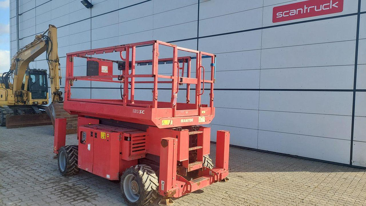 Manitou 120SC - Škarasta podizna platforma: slika Manitou 120SC - Škarasta podizna platforma Manitou 120SC - Škarasta podizna platforma: slika Manitou 120SC - Škarasta podizna platforma