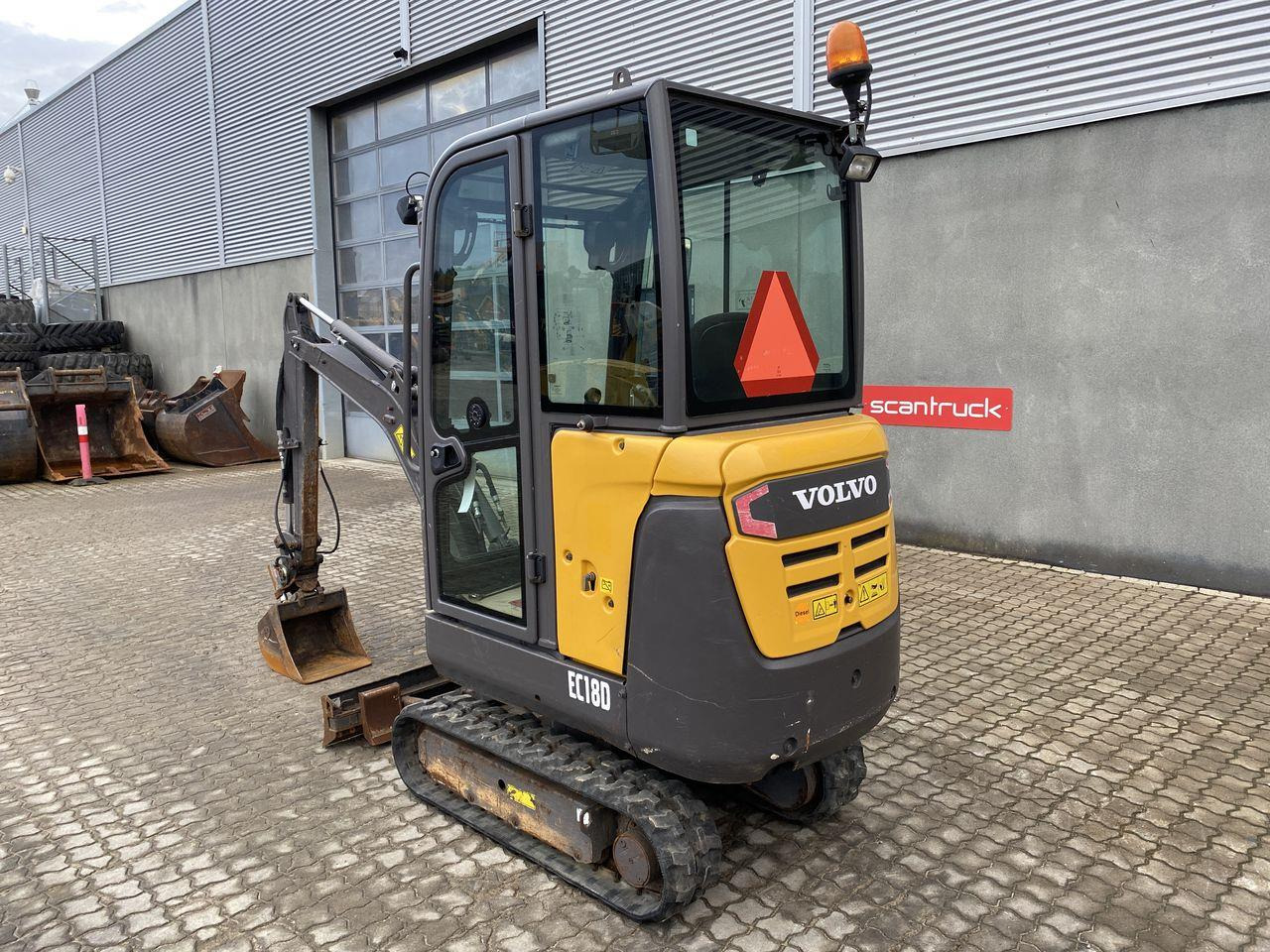Volvo EC18D - Mini bager: slika Volvo EC18D - Mini bager Volvo EC18D - Mini bager: slika Volvo EC18D - Mini bager