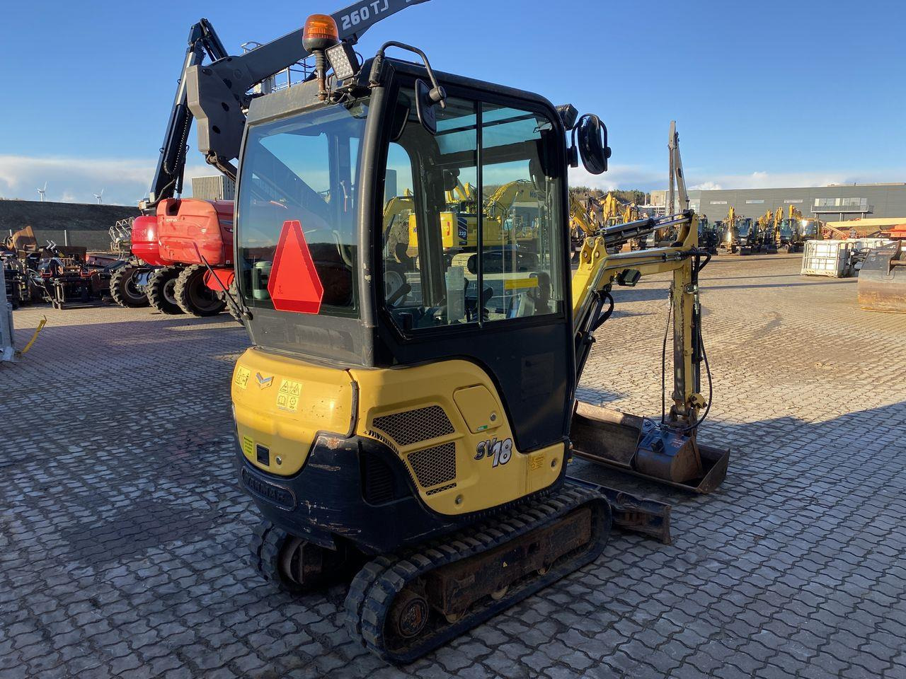 Yanmar SV18 - Mini bager: slika Yanmar SV18 - Mini bager Yanmar SV18 - Mini bager: slika Yanmar SV18 - Mini bager