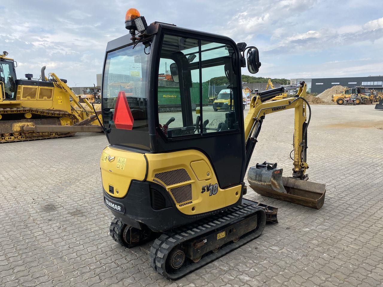 Yanmar SV18 - Mini bager: slika Yanmar SV18 - Mini bager Yanmar SV18 - Mini bager: slika Yanmar SV18 - Mini bager