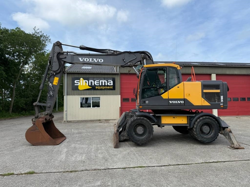 Volvo EW180E - Bager na kotačima: slika Volvo EW180E - Bager na kotačima Volvo EW180E - Bager na kotačima: slika Volvo EW180E - Bager na kotačima