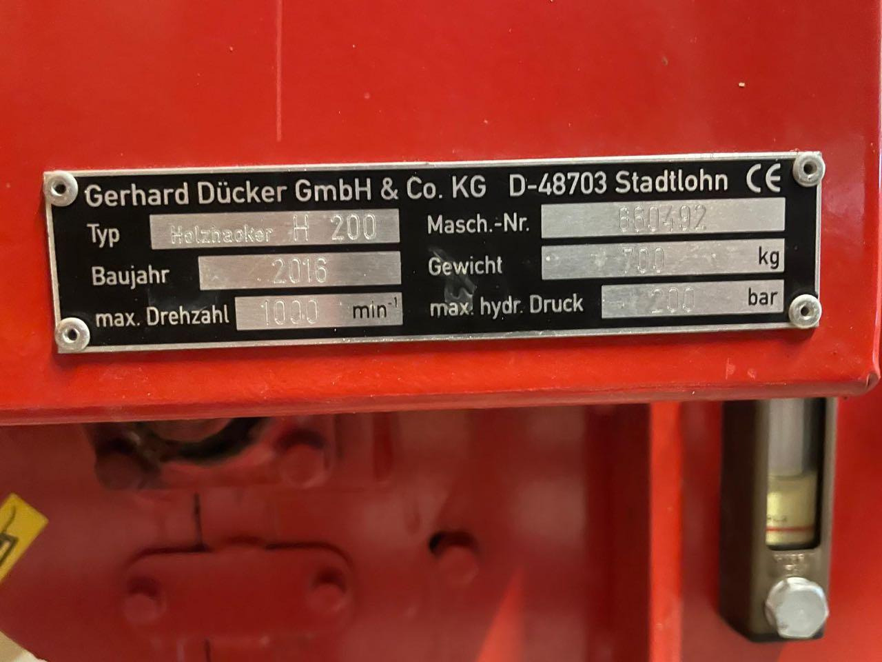 Dücker H200 - Drobilica za drvo: slika Dücker H200 - Drobilica za drvo Dücker H200 - Drobilica za drvo: slika Dücker H200 - Drobilica za drvo