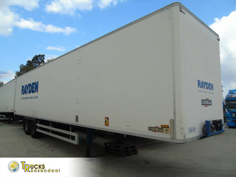 Chereau + rollers + 2x AXLE - Poluprikolica sa zatvorenim sandukom: slika Chereau + rollers + 2x AXLE - Poluprikolica sa zatvorenim sandukom Chereau + rollers + 2x AXLE - Poluprikolica sa zatvorenim sandukom: slika Chereau + rollers + 2x AXLE - Poluprikolica sa zatvorenim sandukom