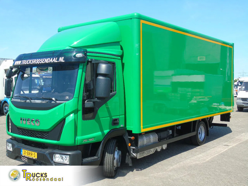 Iveco Eurocargo 75E190 + lift + 3p + EURO 6 - Kamion sandučar: slika Iveco Eurocargo 75E190 + lift + 3p + EURO 6 - Kamion sandučar Iveco Eurocargo 75E190 + lift + 3p + EURO 6 - Kamion sandučar: slika Iveco Eurocargo 75E190 + lift + 3p + EURO 6 - Kamion sandučar