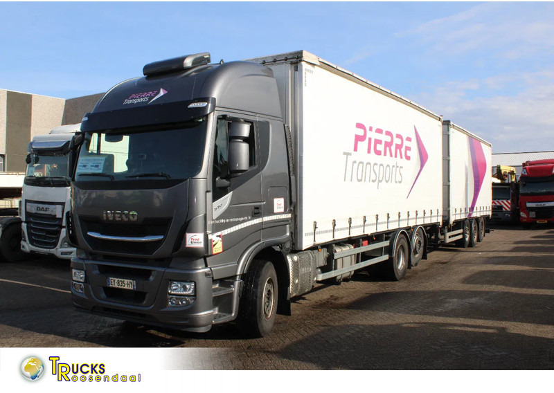Iveco Stralis 510 + EURO 6 + RETARDER + STEERING AXEL + 6x2 + 106m3 combi - Kamion s ceradom: slika Iveco Stralis 510 + EURO 6 + RETARDER + STEERING AXEL + 6x2 + 106m3 combi - Kamion s ceradom Iveco Stralis 510 + EURO 6 + RETARDER + STEERING AXEL + 6x2 + 106m3 combi - Kamion s ceradom: slika Iveco Stralis 510 + EURO 6 + RETARDER + STEERING AXEL + 6x2 + 106m3 combi - Kamion s ceradom