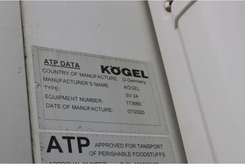 Poluprikolica hladnjača Kögel CARRIER VECTOR 1950 + 2.67 + ATP: slika Poluprikolica hladnjača Kögel CARRIER VECTOR 1950 + 2.67 + ATP Poluprikolica hladnjača Kögel CARRIER VECTOR 1950 + 2.67 + ATP: slika Poluprikolica hladnjača Kögel CARRIER VECTOR 1950 + 2.67 + ATP