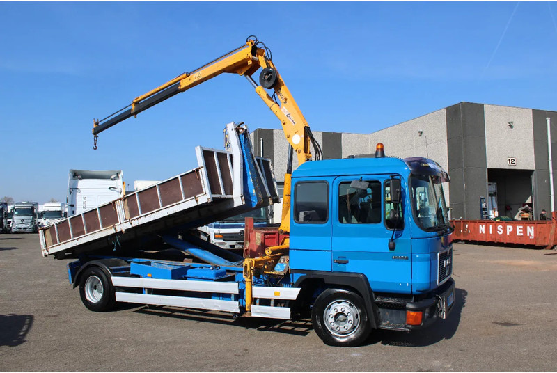 MAN 15 .232 + CRANE COPMA + HOOKSYSTEM + CONTAINER + MANUAL + 7P - Kamion s kukastom dizalicom, Kamion s kranom: slika MAN 15 .232 + CRANE COPMA + HOOKSYSTEM + CONTAINER + MANUAL + 7P - Kamion s kukastom dizalicom, Kamion s kranom MAN 15 .232 + CRANE COPMA + HOOKSYSTEM + CONTAINER + MANUAL + 7P - Kamion s kukastom dizalicom, Kamion s kranom: slika MAN 15 .232 + CRANE COPMA + HOOKSYSTEM + CONTAINER + MANUAL + 7P - Kamion s kukastom dizalicom, Kamion s kranom