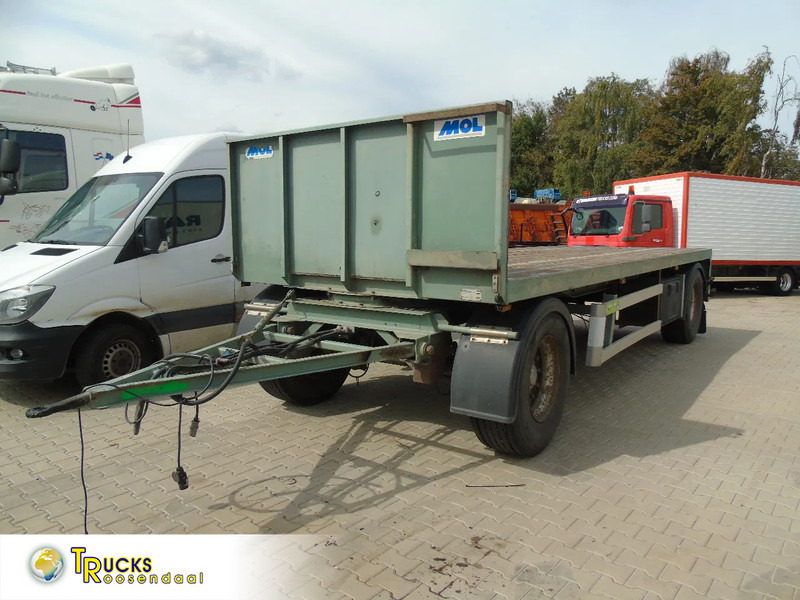 MOL 2x + 18 TON + nice status - Prikolica plato/ Otvoreni sanduk: slika MOL 2x + 18 TON + nice status - Prikolica plato/ Otvoreni sanduk MOL 2x + 18 TON + nice status - Prikolica plato/ Otvoreni sanduk: slika MOL 2x + 18 TON + nice status - Prikolica plato/ Otvoreni sanduk