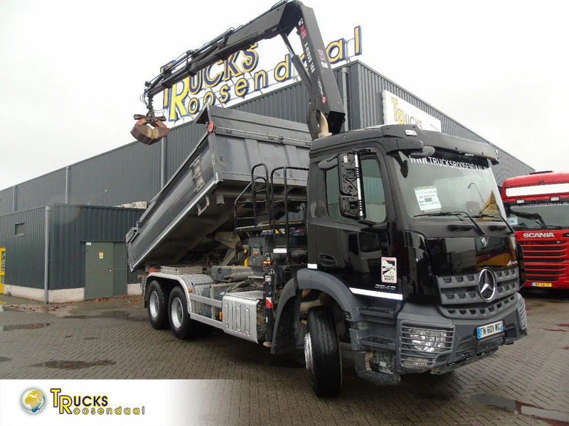 Mercedes-Benz Arocs 2643 + HIAB HIDUO 188B-3 + 6X4 + 3 SIDE TIPPER - Kamion s kranom: slika Mercedes-Benz Arocs 2643 + HIAB HIDUO 188B-3 + 6X4 + 3 SIDE TIPPER - Kamion s kranom Mercedes-Benz Arocs 2643 + HIAB HIDUO 188B-3 + 6X4 + 3 SIDE TIPPER - Kamion s kranom: slika Mercedes-Benz Arocs 2643 + HIAB HIDUO 188B-3 + 6X4 + 3 SIDE TIPPER - Kamion s kranom