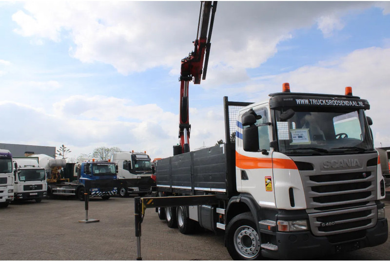 Scania G 480 + PALFINGER 500002EH 6x / JIB 3x + 8x4 STEERING + REMOTE - Kamion s kranom: slika Scania G 480 + PALFINGER 500002EH 6x / JIB 3x + 8x4 STEERING + REMOTE - Kamion s kranom Scania G 480 + PALFINGER 500002EH 6x / JIB 3x + 8x4 STEERING + REMOTE - Kamion s kranom: slika Scania G 480 + PALFINGER 500002EH 6x / JIB 3x + 8x4 STEERING + REMOTE - Kamion s kranom