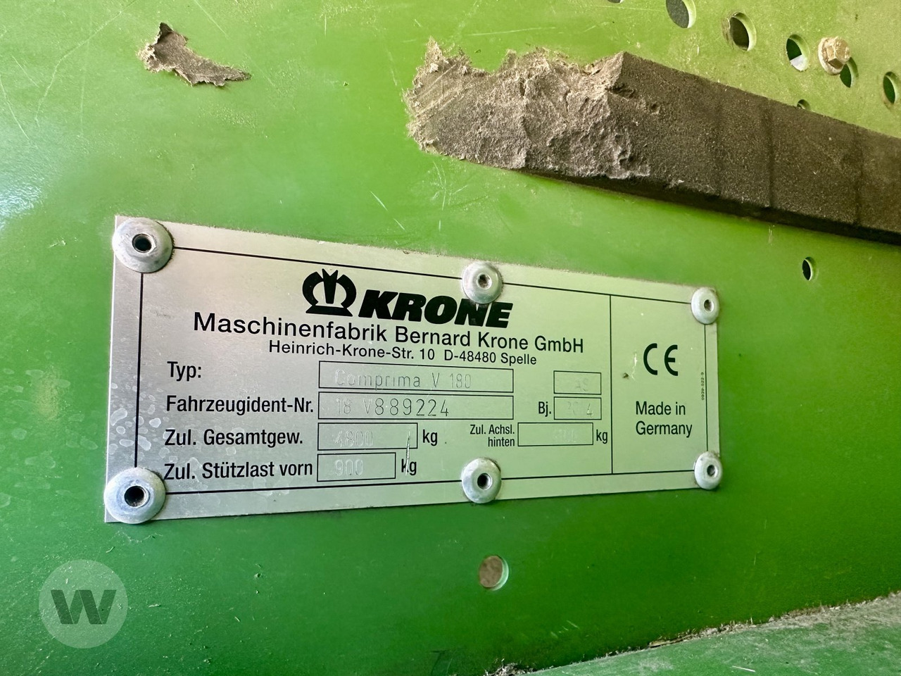 Krone Comprima V 180 XC - Rolo balirka: slika Krone Comprima V 180 XC - Rolo balirka Krone Comprima V 180 XC - Rolo balirka: slika Krone Comprima V 180 XC - Rolo balirka
