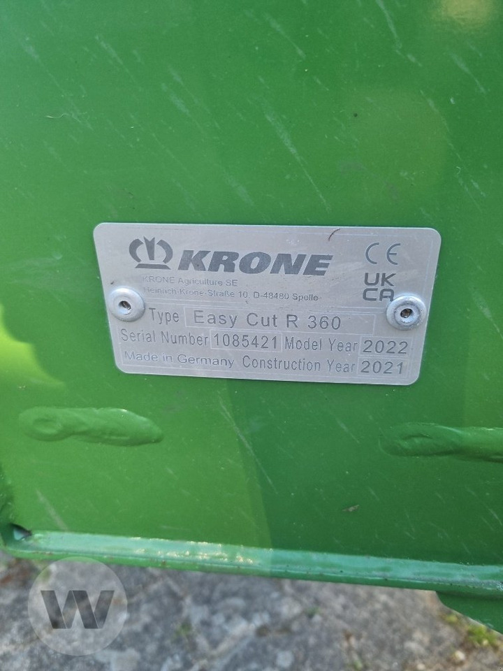 Krone Easy Cut R 360 - Kosilica: slika Krone Easy Cut R 360 - Kosilica Krone Easy Cut R 360 - Kosilica: slika Krone Easy Cut R 360 - Kosilica