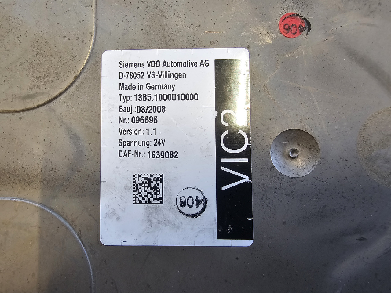 DAF XF CF / VIC2 CONTROL UNIT / 1639082 - Upravljačka jedinica (ECU): slika DAF XF CF / VIC2 CONTROL UNIT / 1639082 - Upravljačka jedinica (ECU) DAF XF CF / VIC2 CONTROL UNIT / 1639082 - Upravljačka jedinica (ECU): slika DAF XF CF / VIC2 CONTROL UNIT / 1639082 - Upravljačka jedinica (ECU)