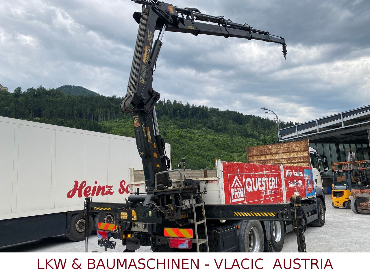MAN TGS 26.400 6x4 mit Kran HIAB 166 - Kamion s otvorenim sandukom, Kamion s kranom: slika MAN TGS 26.400 6x4 mit Kran HIAB 166 - Kamion s otvorenim sandukom, Kamion s kranom MAN TGS 26.400 6x4 mit Kran HIAB 166 - Kamion s otvorenim sandukom, Kamion s kranom: slika MAN TGS 26.400 6x4 mit Kran HIAB 166 - Kamion s otvorenim sandukom, Kamion s kranom